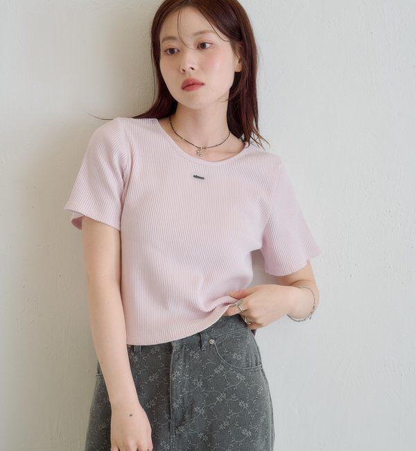  「【新色追加/6色展開】ラバータグTEE」|Tシャツ・カットソー|