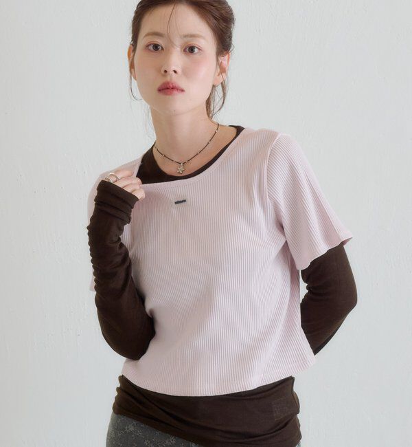  「【新色追加/6色展開】ラバータグTEE」|Tシャツ・カットソー|