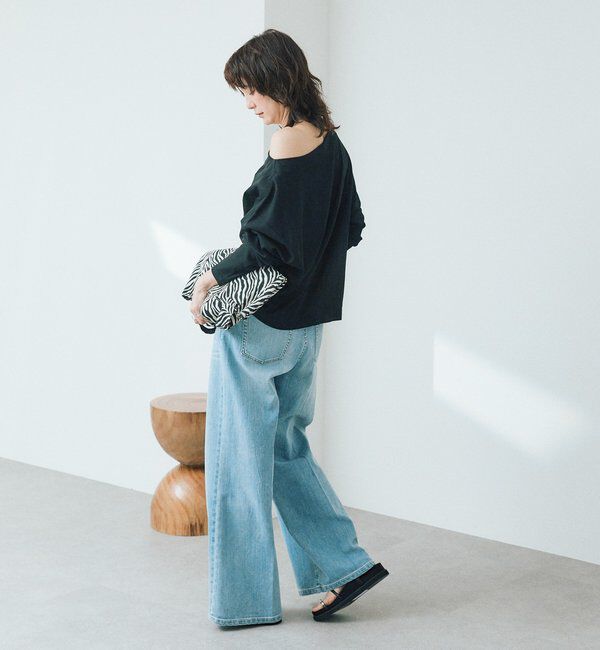  「【接触冷感/汗じみ防止】シアードルマンカットソー」|Tシャツ・カットソー|