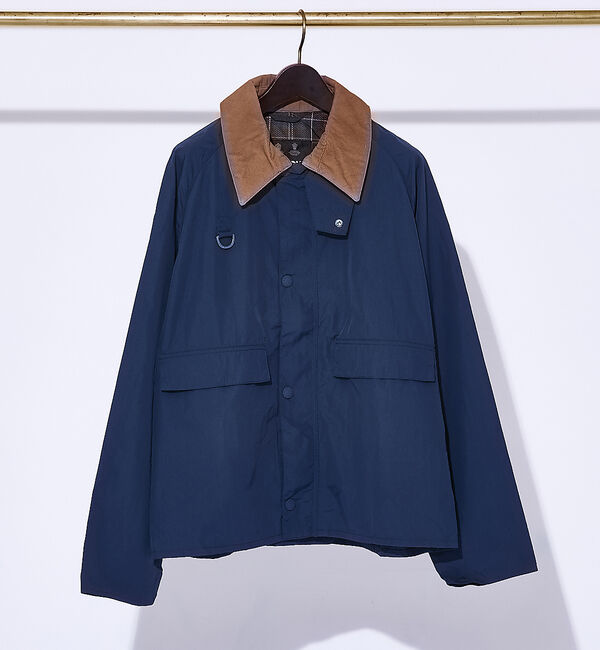 ABAHOUSE「【BARBOUR】SPEY / リップストップ ショートブルゾン」|ブルゾン・スタジャン|