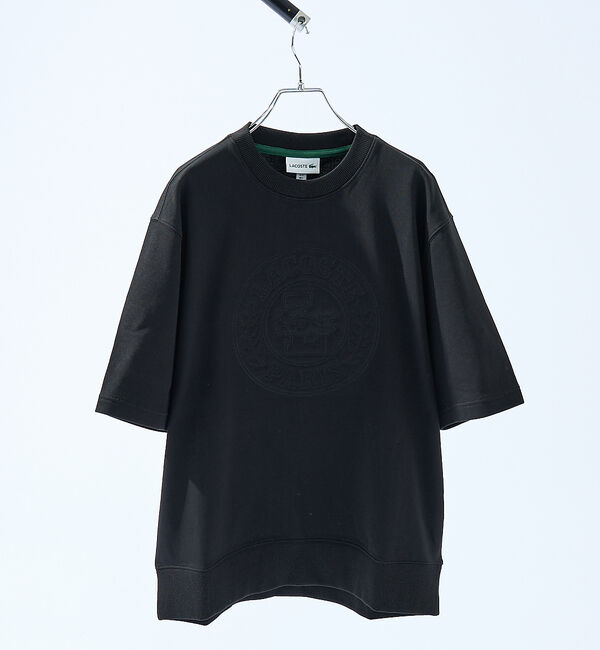 ABAHOUSE「【LACOSTE / ラコステ】トーン・オン・トーンステッチ半袖スウェット /」|Tシャツ・カットソー|