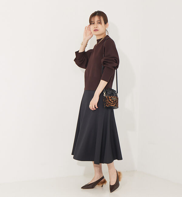 Rouge vif「【XSサイズ展開】フレアサーキュラースカート」|スカート|
