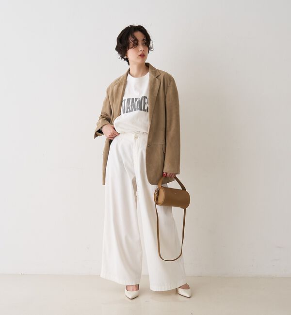 Rouge vif「ポリコットン撥水ワイドパンツ」|その他|