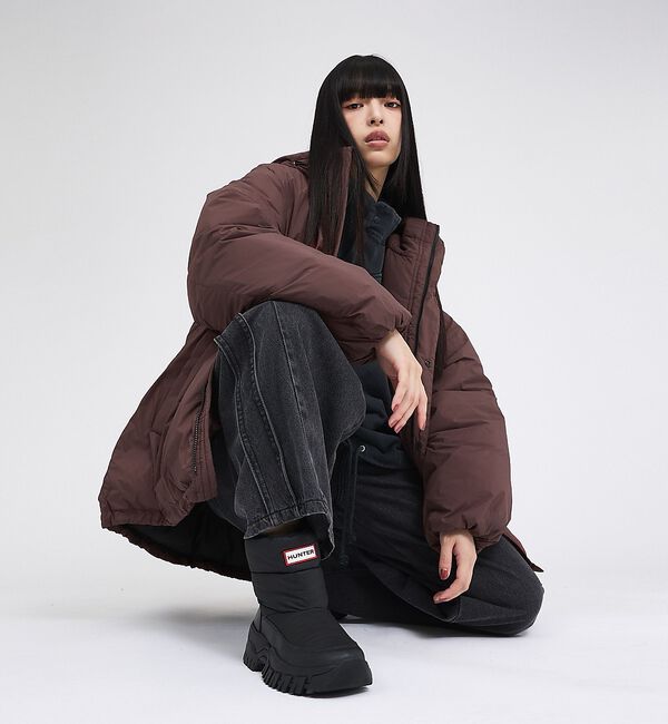 Rouge vif「【HUNTER/ハンター】INTREPID WANDERER SNOW BOOT」|ショートブーツ|