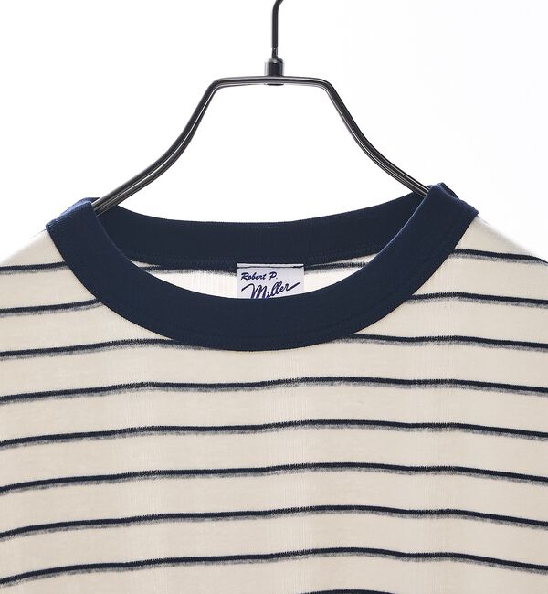 NOMINE「【Robert P. Miller】パネル リブ ハーフスリーブ/半袖 Tシャツ」|Tシャツ・カットソー|
