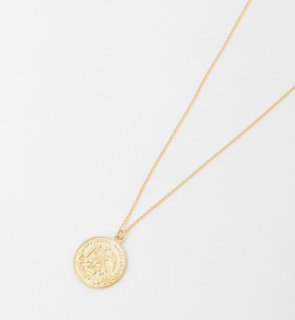 Liesse「【Chibi Jewels/チビジュエルズ】MEX Coin Necklace」|ネックレス|ゴールド