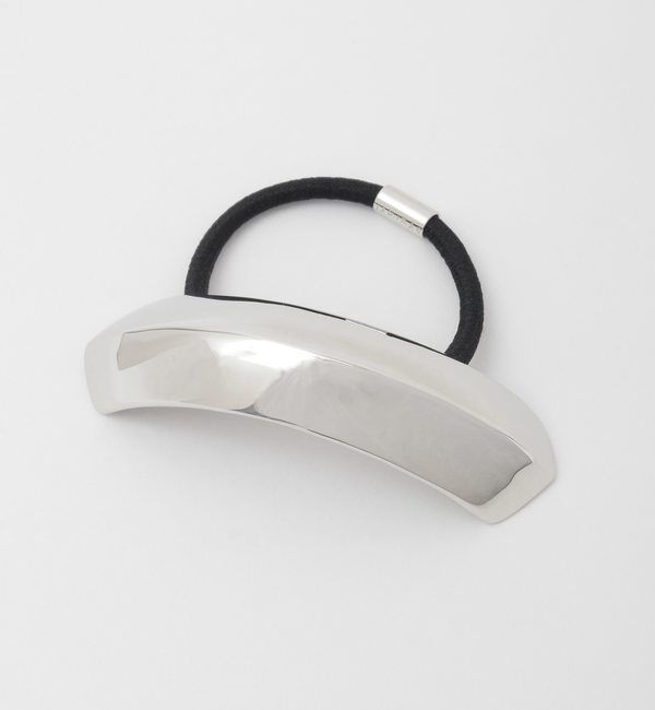 Liesse「【JAMIRAY/ジャミレイ】BAMBOO LEAVES HAIR TIE」|ヘアゴム・シュシュ|シルバー