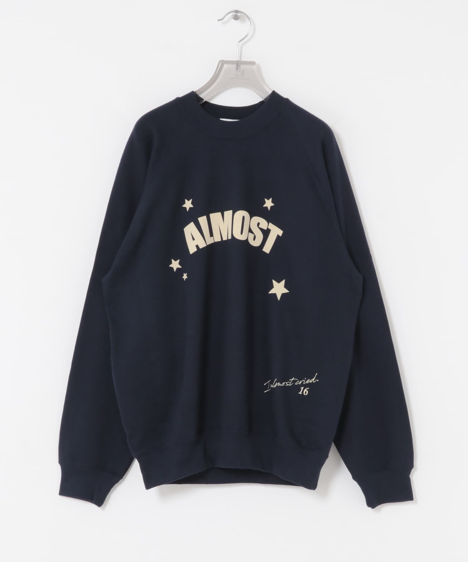 URBAN RESEARCH「Teya　Almost Sweat」|スウェット・ジャージ|ネイビー
