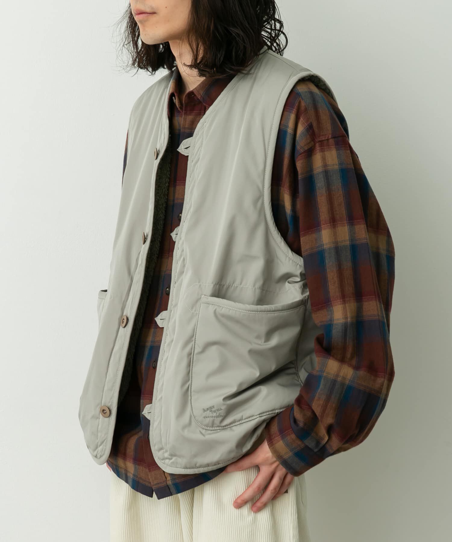 Sonny Label 「ARMY TWILL　Weather Reversible Vest」|ベスト・ジレ|