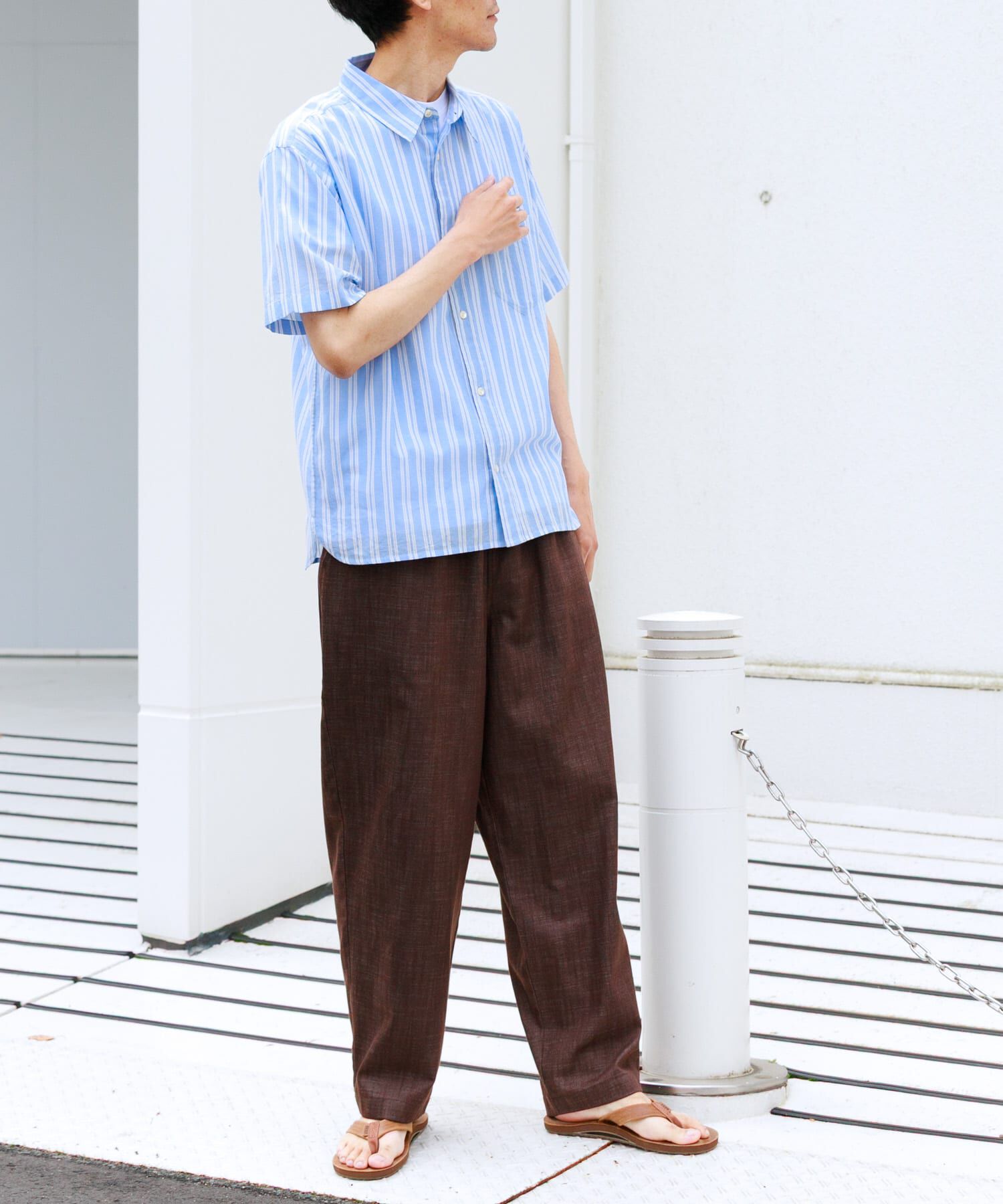Sonny Label 「デニムライクイージーワイドパンツ」|デニム|