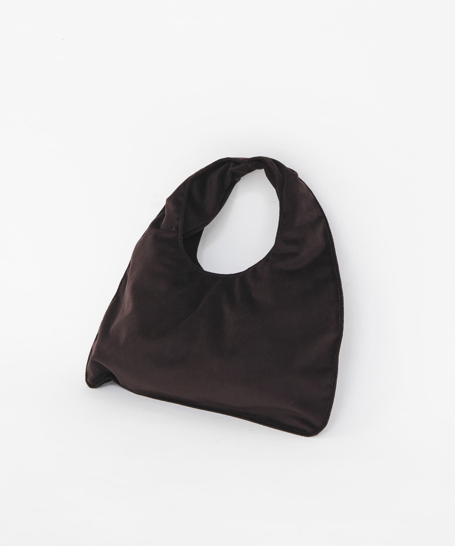  「トライアングルミニBAG」|ハンドバッグ|ダークブラウン