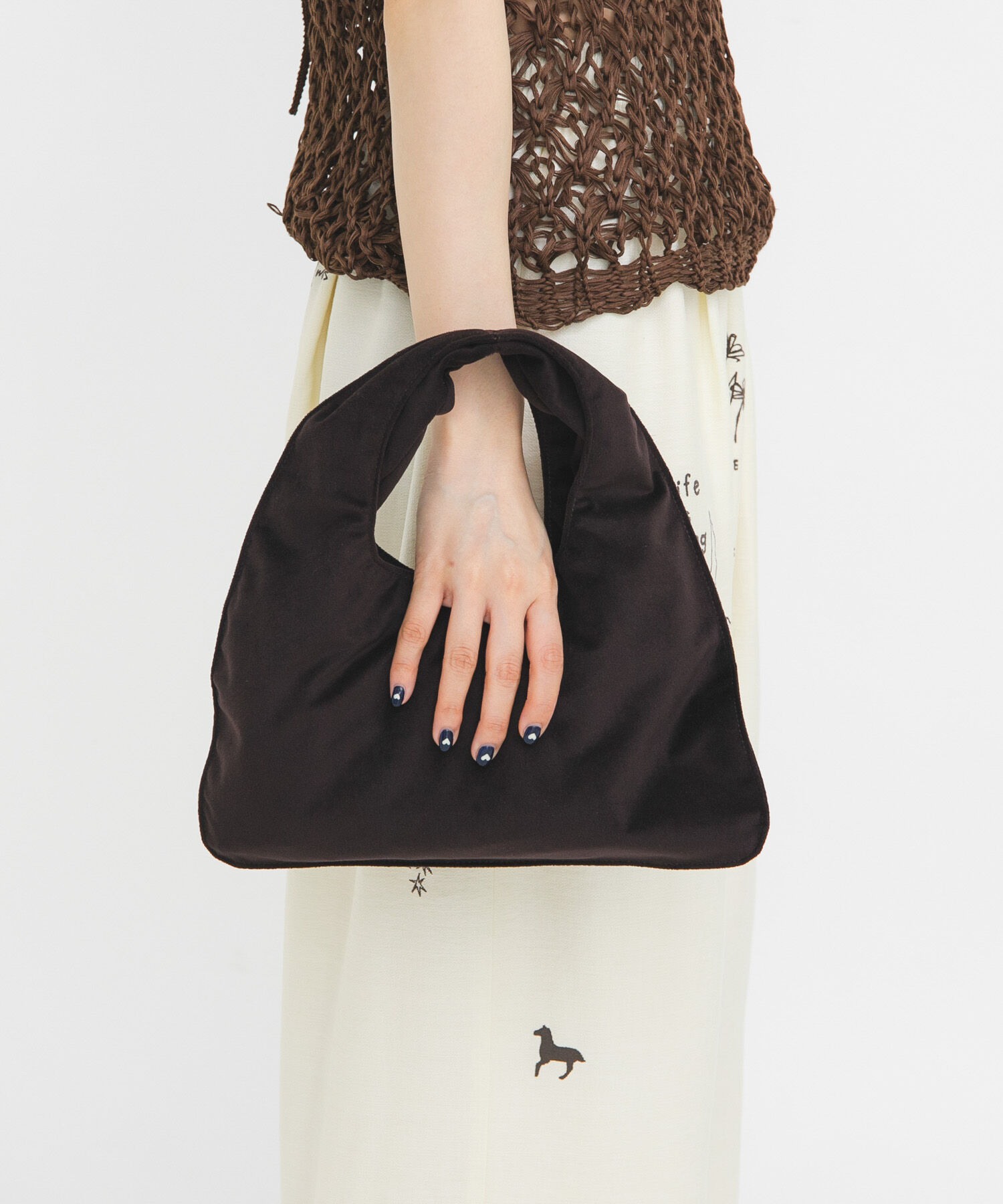  「トライアングルミニBAG」|ハンドバッグ|