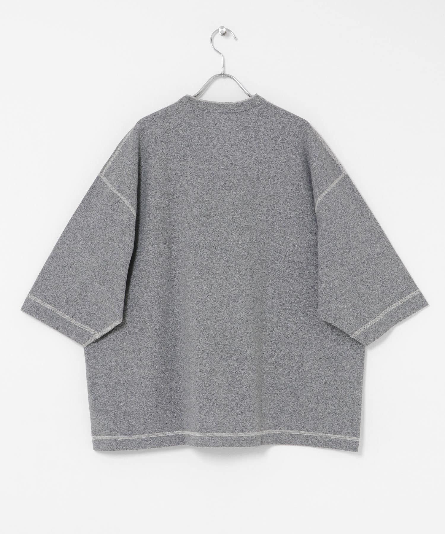 SENSE OF PLACE by URBAN RESEARCH「『別注』Healthknit&times;SENSE OF PLACE　ヘンリーネックTシャツ」|Tシャツ・カットソー|