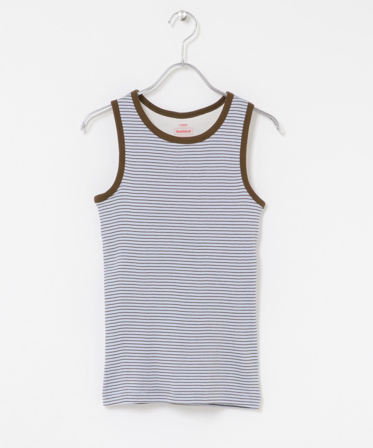 SENSE OF PLACE by URBAN RESEARCH「『別注』Healthknit&times;SENSE OF PLACE ボーダータンクトップ」|タンクトップ|