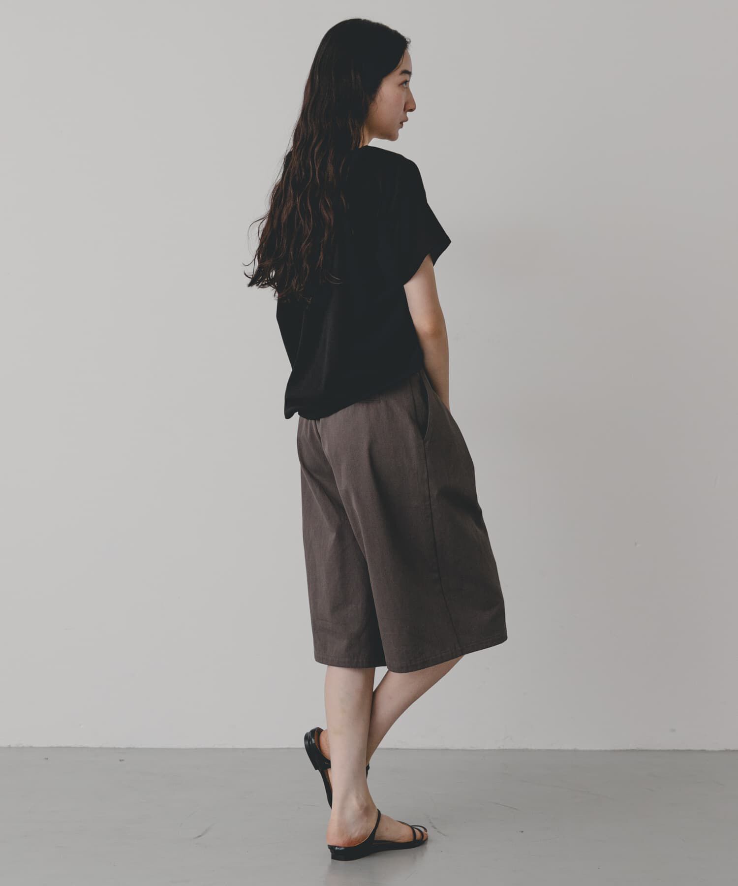 SENSE OF PLACE by URBAN RESEARCH「キーネックミラノリブTシャツ」|Tシャツ・カットソー|