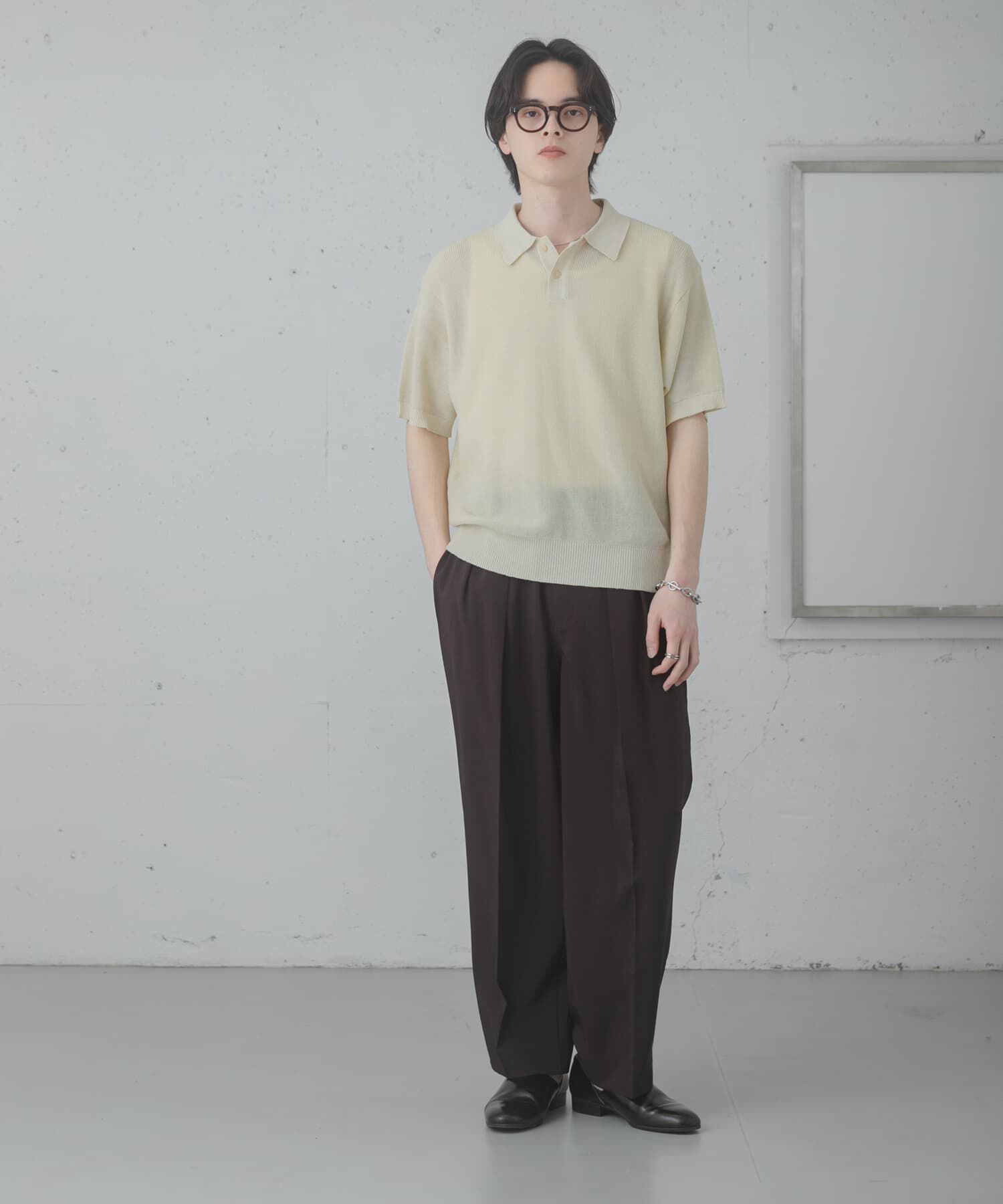 SENSE OF PLACE by URBAN RESEARCH「『イージーケア/速乾』サマー2タックワイドテーパードパンツ」|その他|