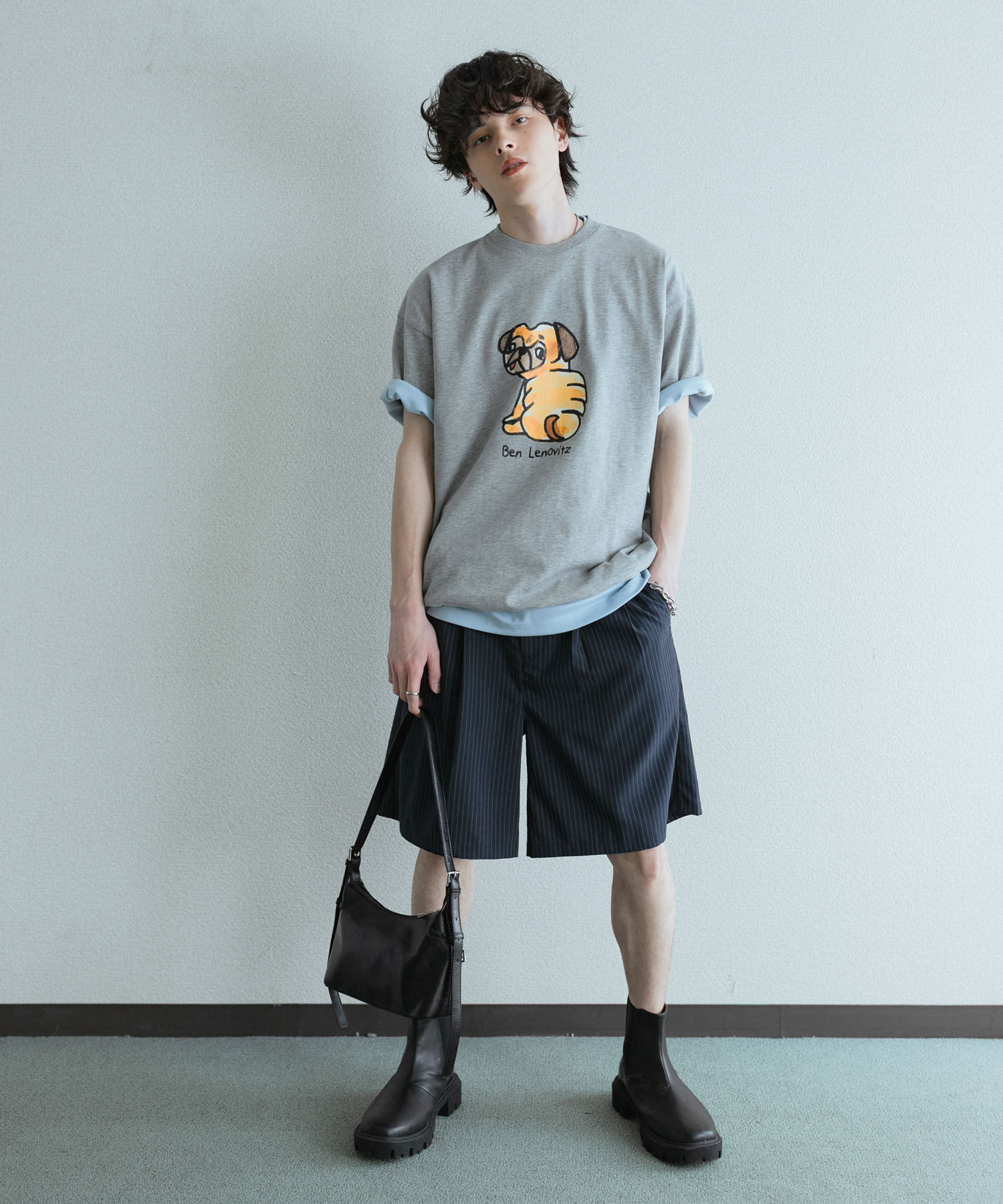 SENSE OF PLACE by URBAN RESEARCH「『別注』Ben Lenovitz&times;SENSE OF PLACE　SHORT-SLEEVE T-SHIRTS」|Tシャツ・カットソー|
