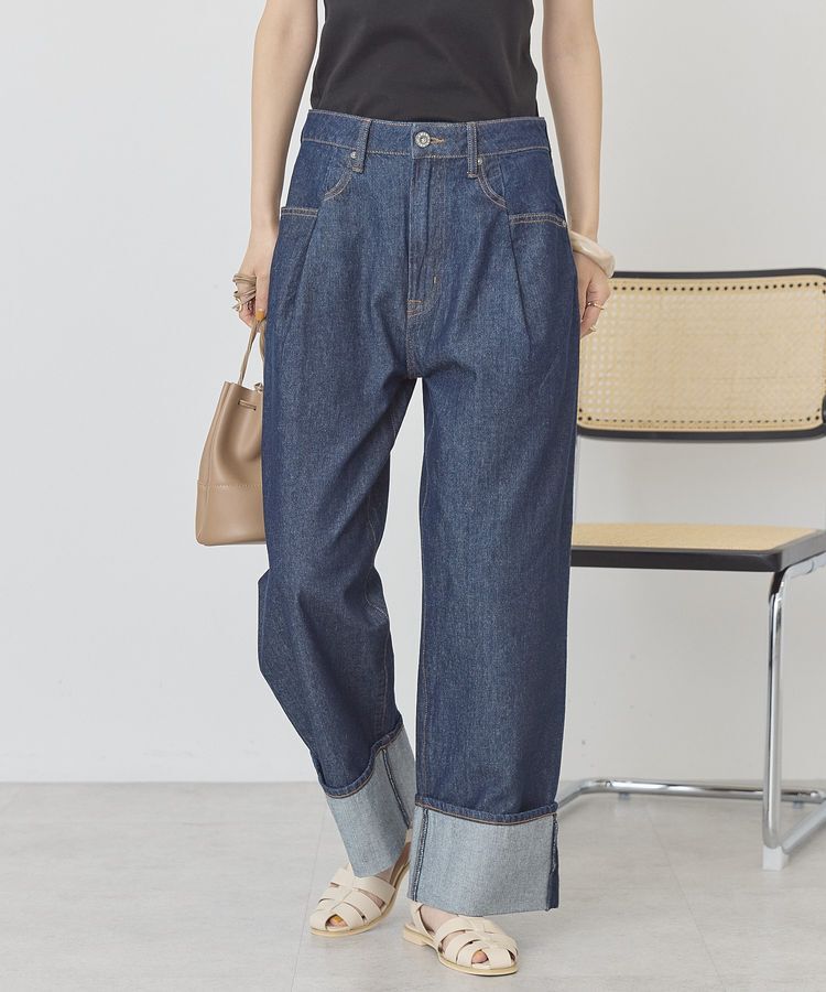 AMERICAN HOLIC「ミドルオンスロールアップデニムパンツ」|デニム|One Wash