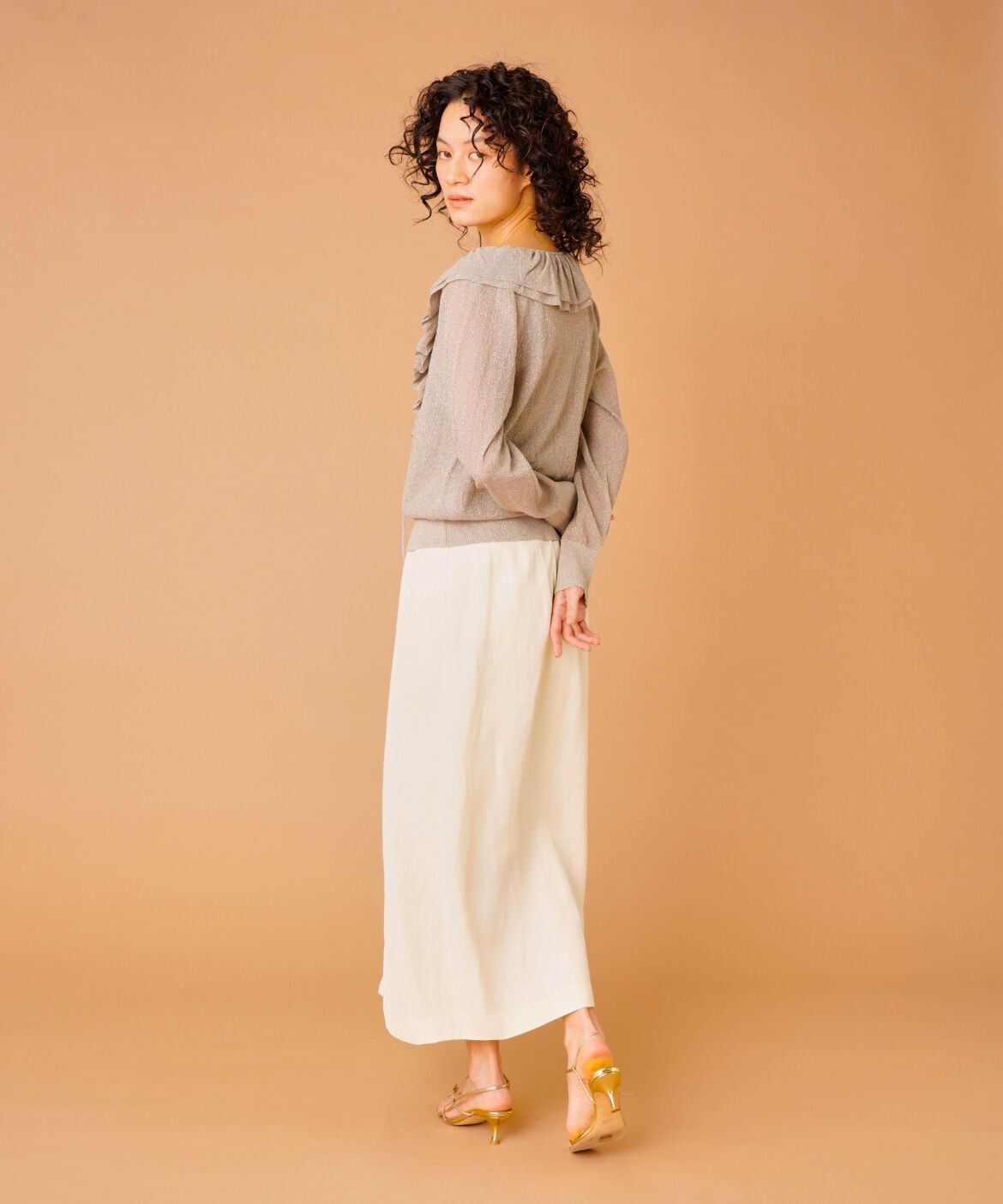 la veille by SUPERIOR CLOSET「ラップ風スカート」|タイト|