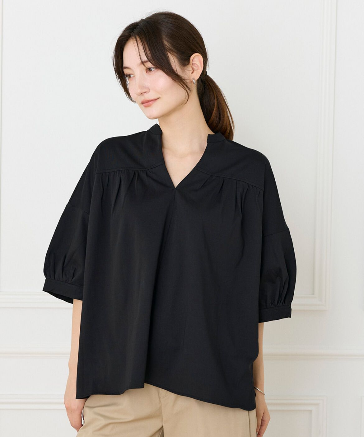 DAY by DAY it&rsquo;s international「ギャザーデザインプルオーバー」|Tシャツ・カットソー|