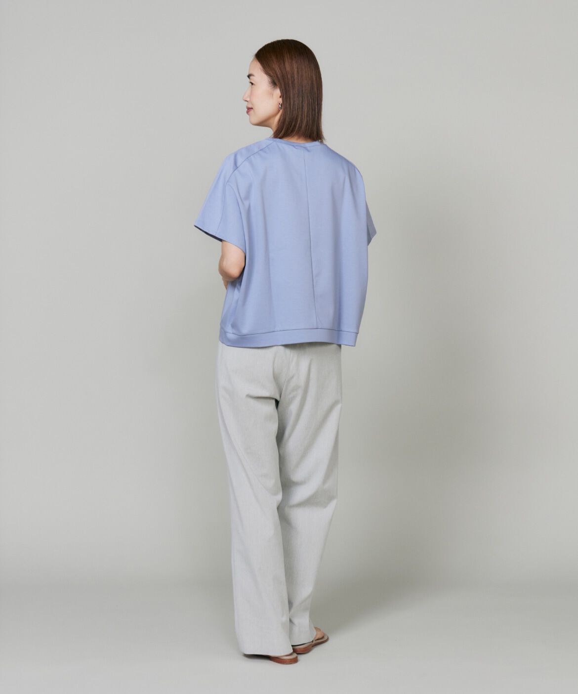 7-IDconcept.「《大きいサイズ》ドルマンスリーブプルオーバー《日本製》」|Tシャツ・カットソー|