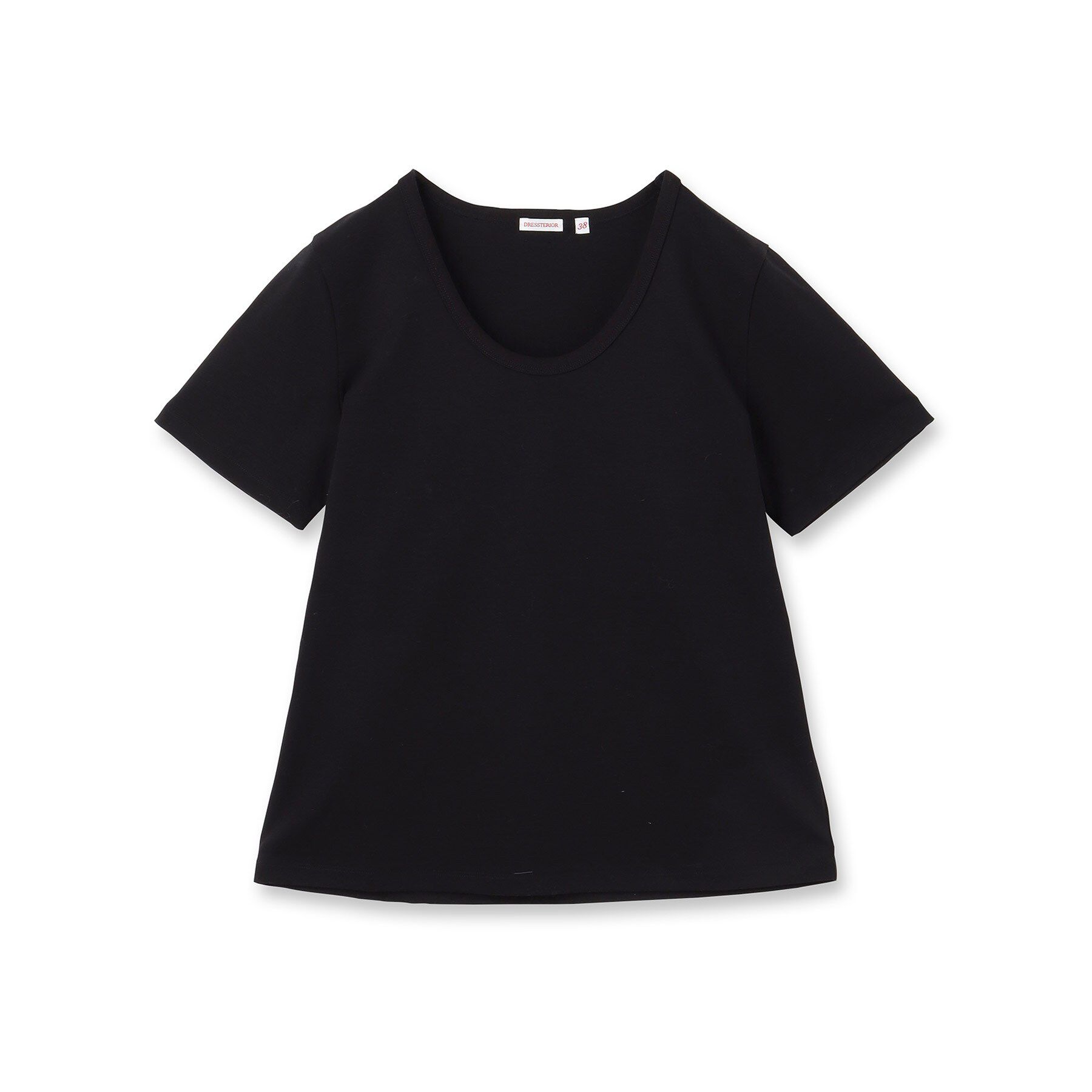 DRESSTERIOR「【接触冷感/抗菌防臭/UVカット】クールデオドラント UネックTシャツ」|Tシャツ・カットソー|