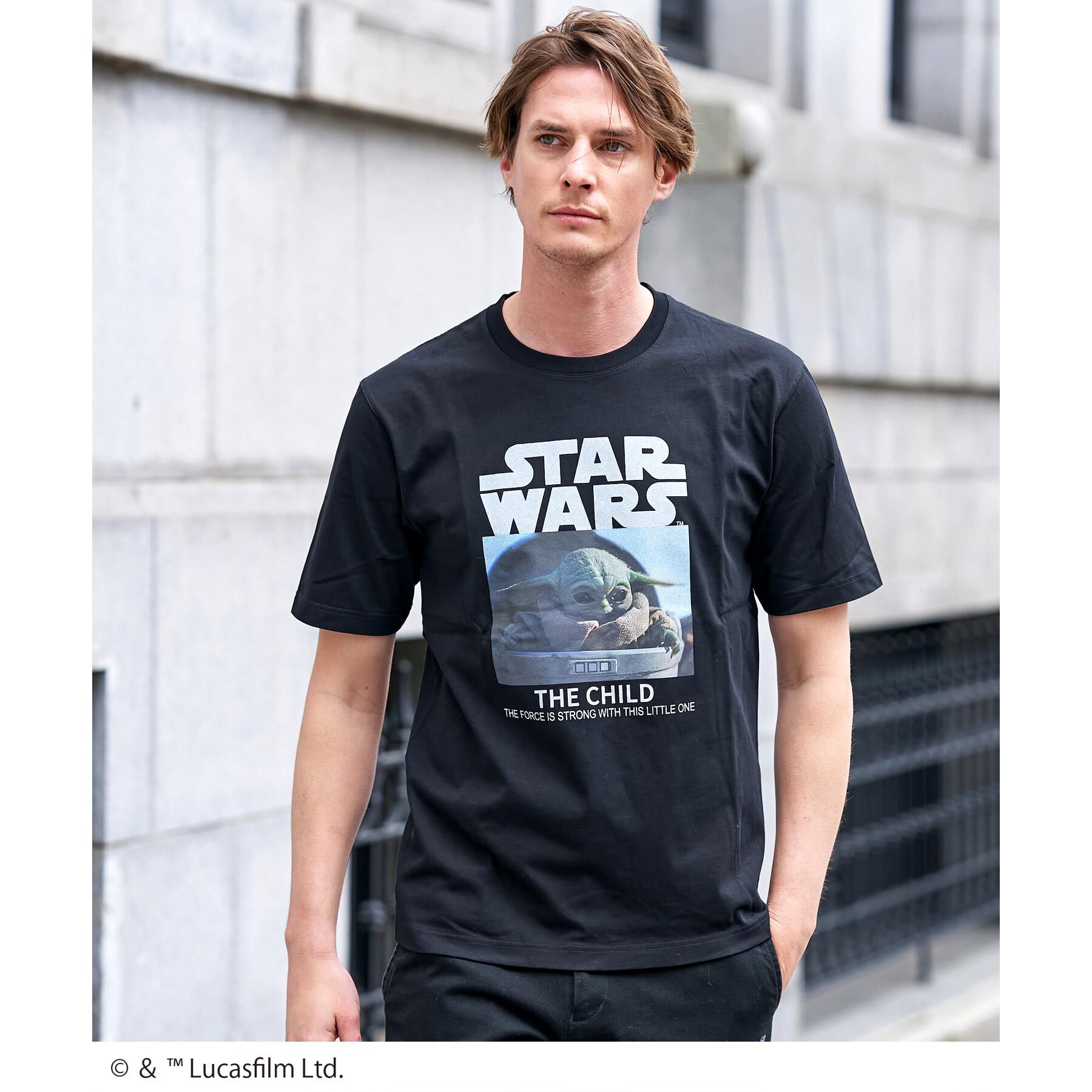 DRESSTERIOR「【再入荷/接触冷感】STAR WARS カプセルグローグTシャツ」|Tシャツ・カットソー|ブラック(019)