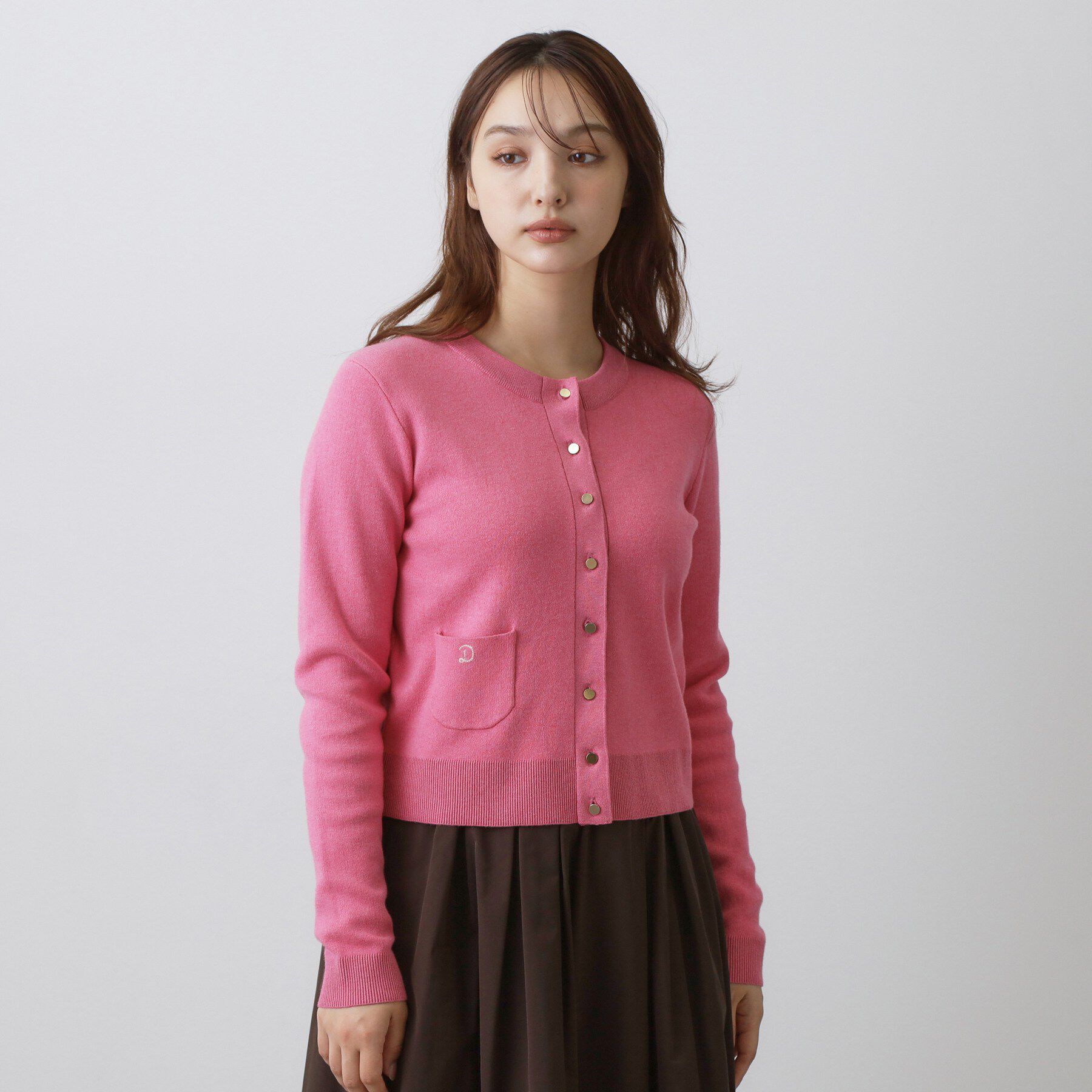 DRESSTERIOR「ウォッシャブルコットンカシミヤ混カーディガン」|カーディガン|