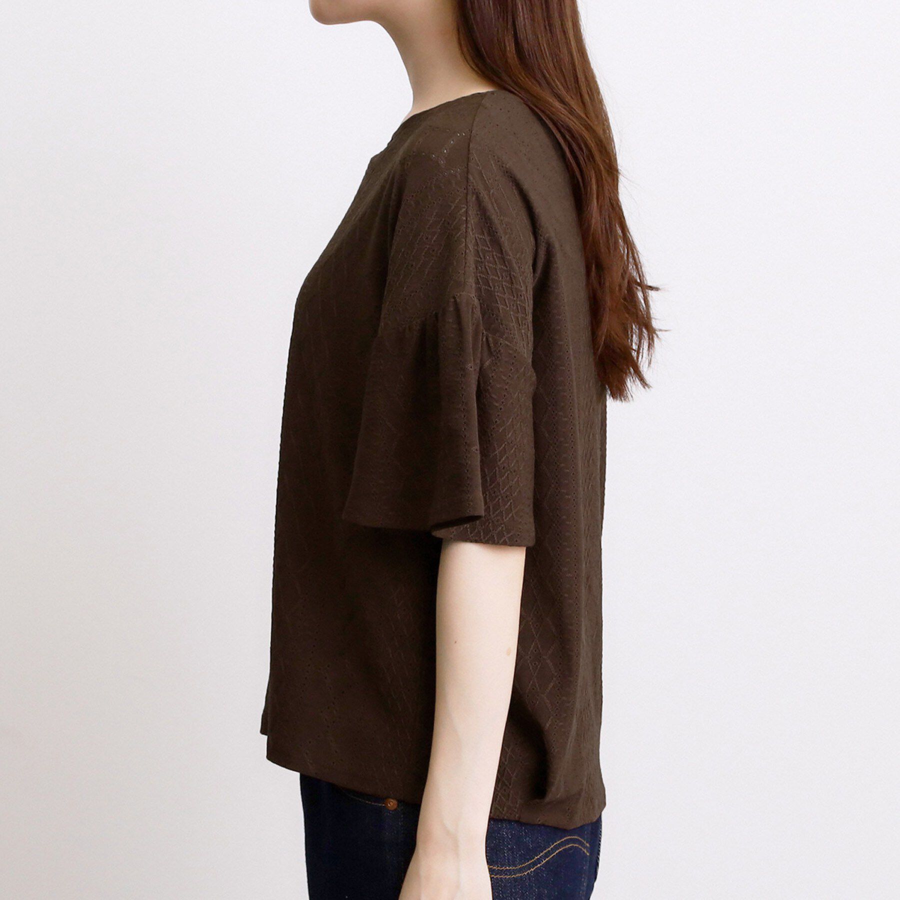 grove「アイレットレースカットソー」|Tシャツ・カットソー|