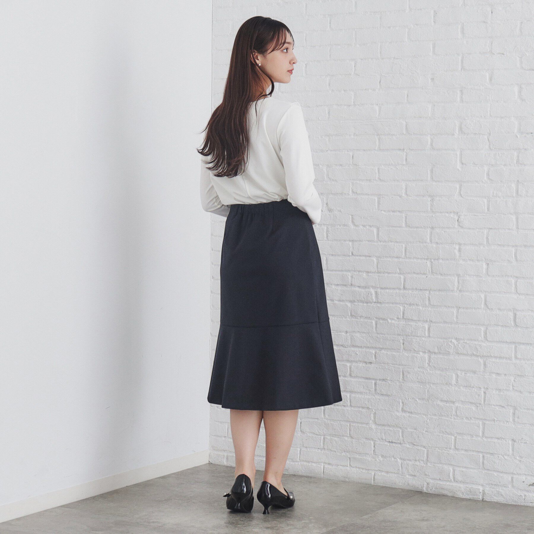 index「《5色展開／S-LLサイズ》ストレッチマーメイドスカート／セットアップ対応【洗濯機洗い可／イージーケ」|スカート|