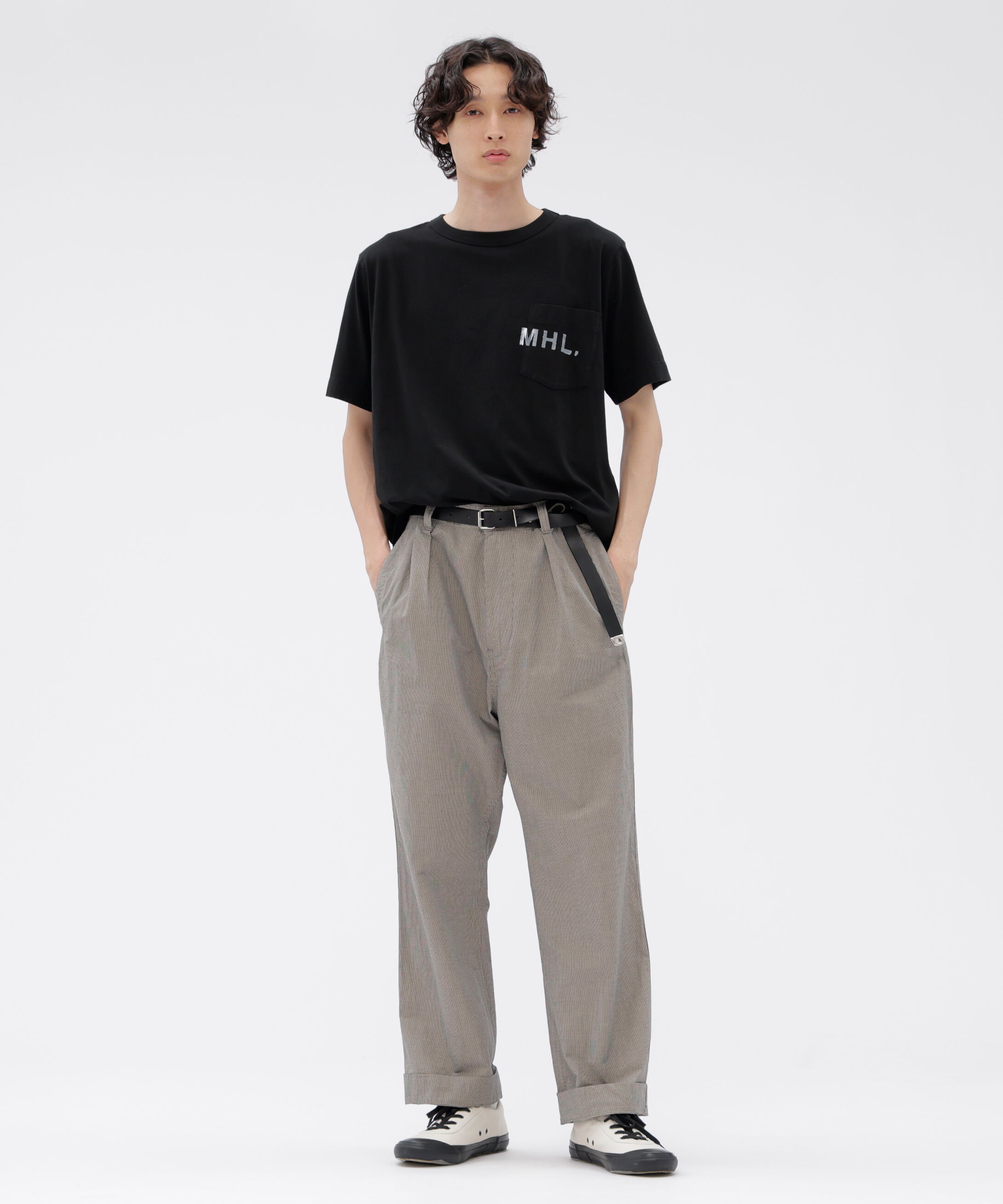 MHL.「CHEF CHECK COTTON TROUSERS」|その他|