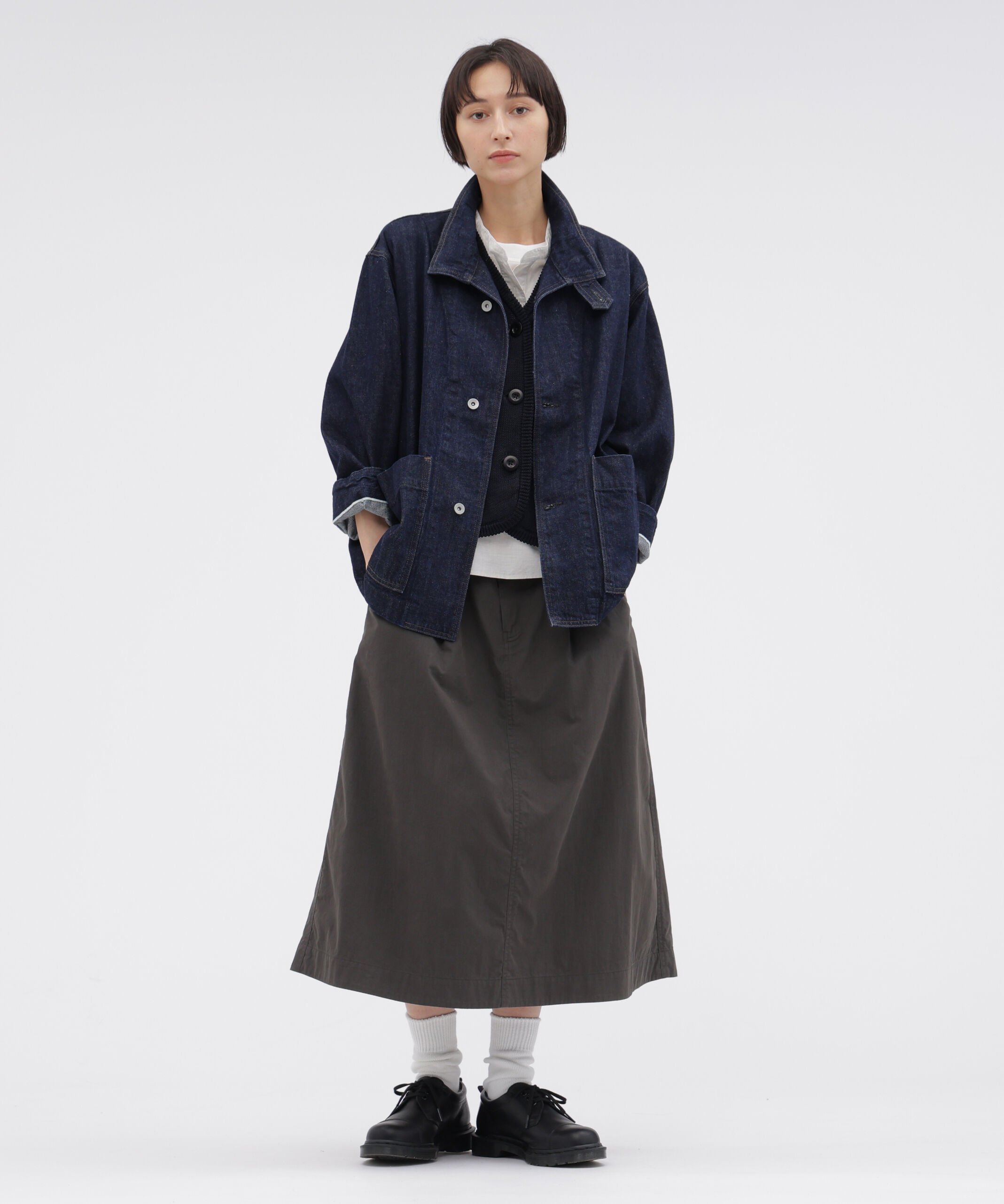 MHL.「COATED COTTON KNITWEAR」|ニット・セーター|