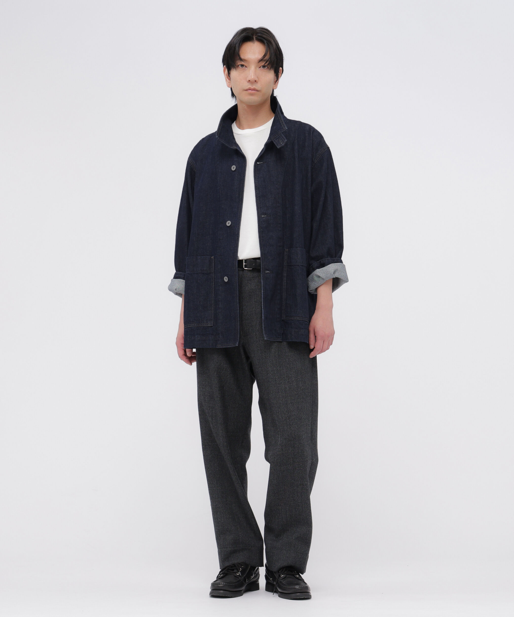 MHL.「CANTON DENIM BLOUSON」|ブルゾン・スタジャン|