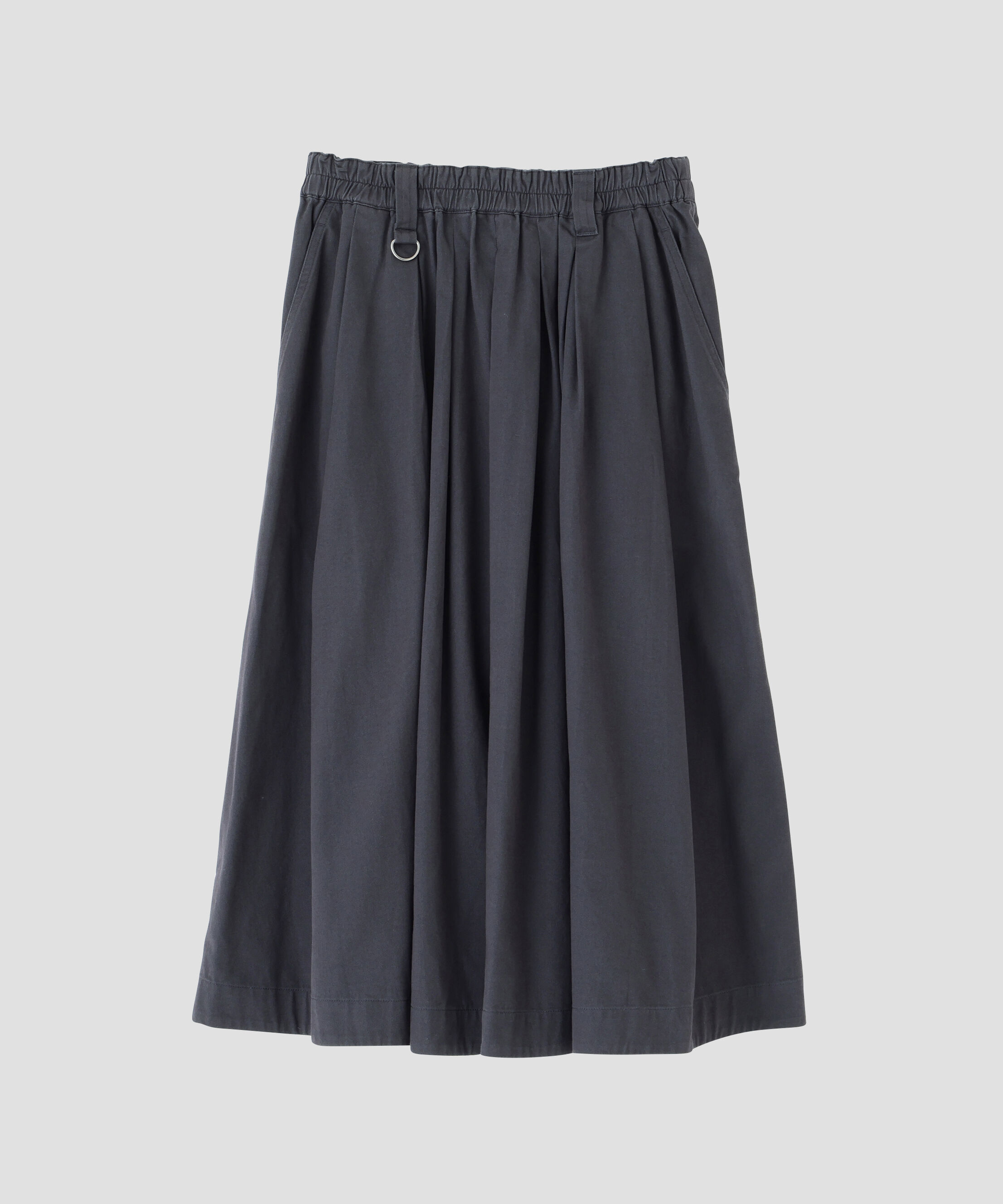 MHL.「FINE COTTON CHINO TWILL SKIRT」|スカート|MID GREY2