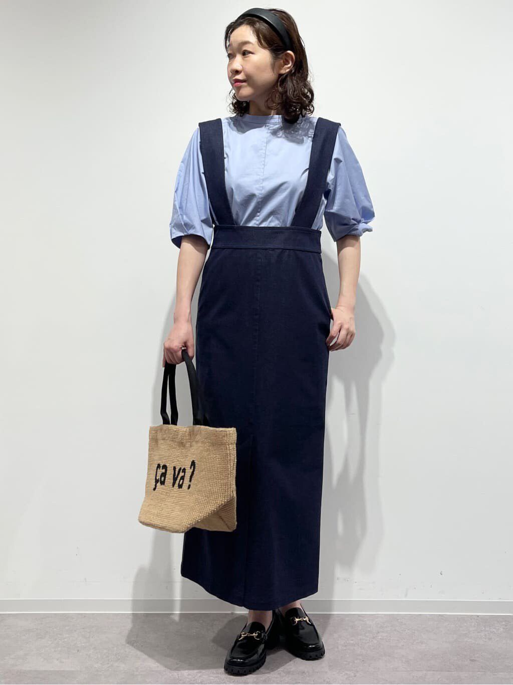  「◆ストレッチサスペンダースカート」|ワンピース|