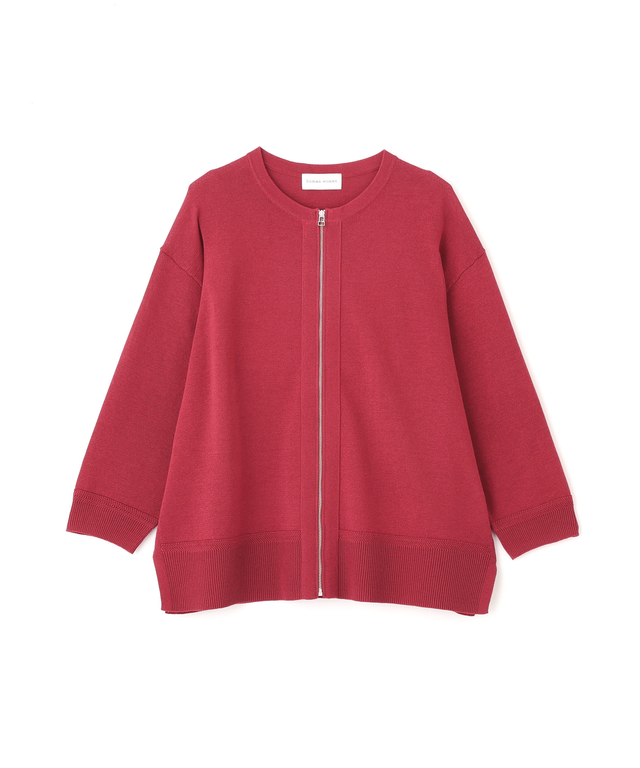  「《名品 / 洗える / 4ｶﾗｰ展開》ﾊｲｹﾞｰｼﾞｷﾞﾏ ｼﾞｯﾌﾟｱｯﾌ  」|ニット・セーター|