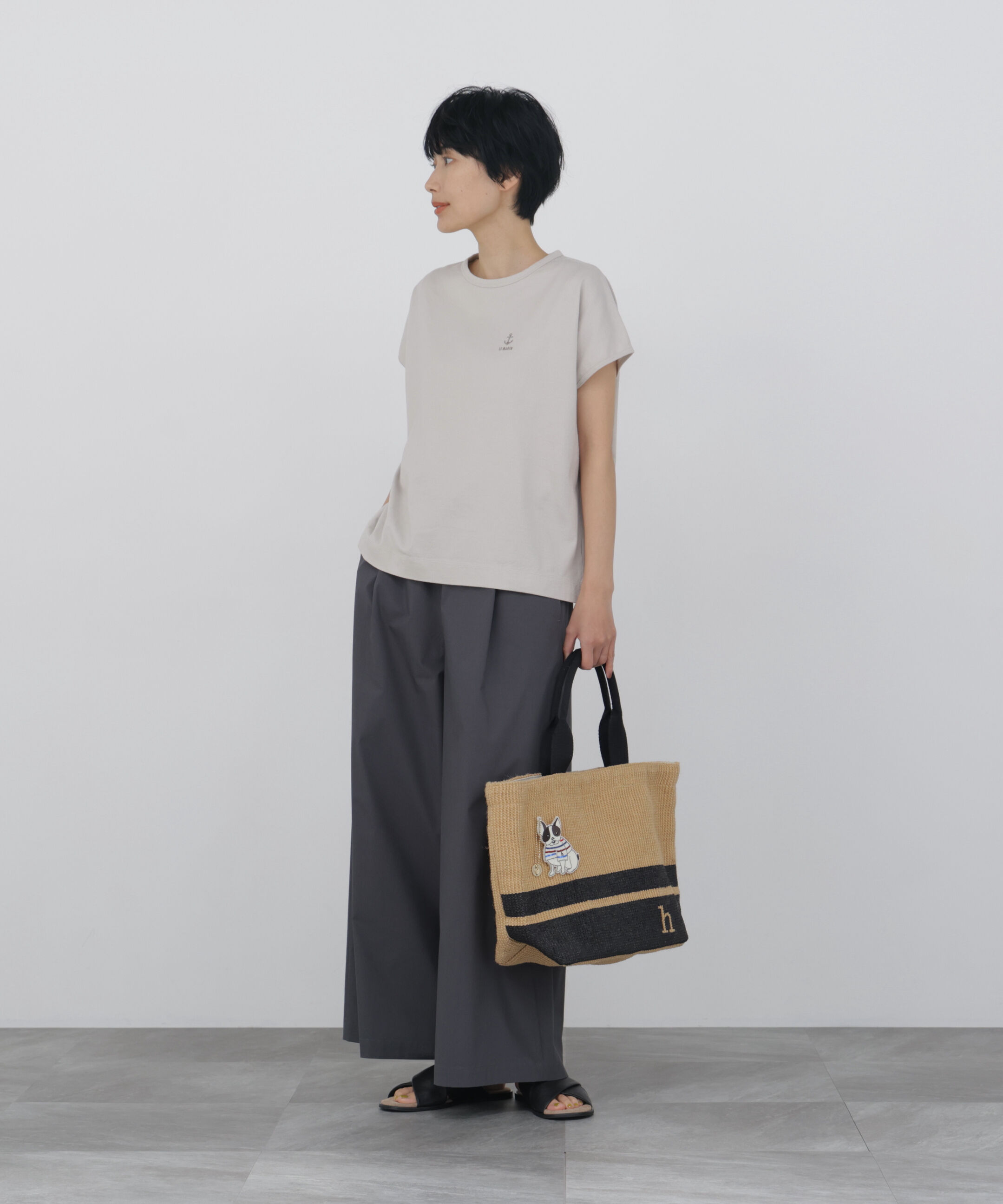  「◆刺繍ロゴＴシャツ」|Tシャツ・カットソー|