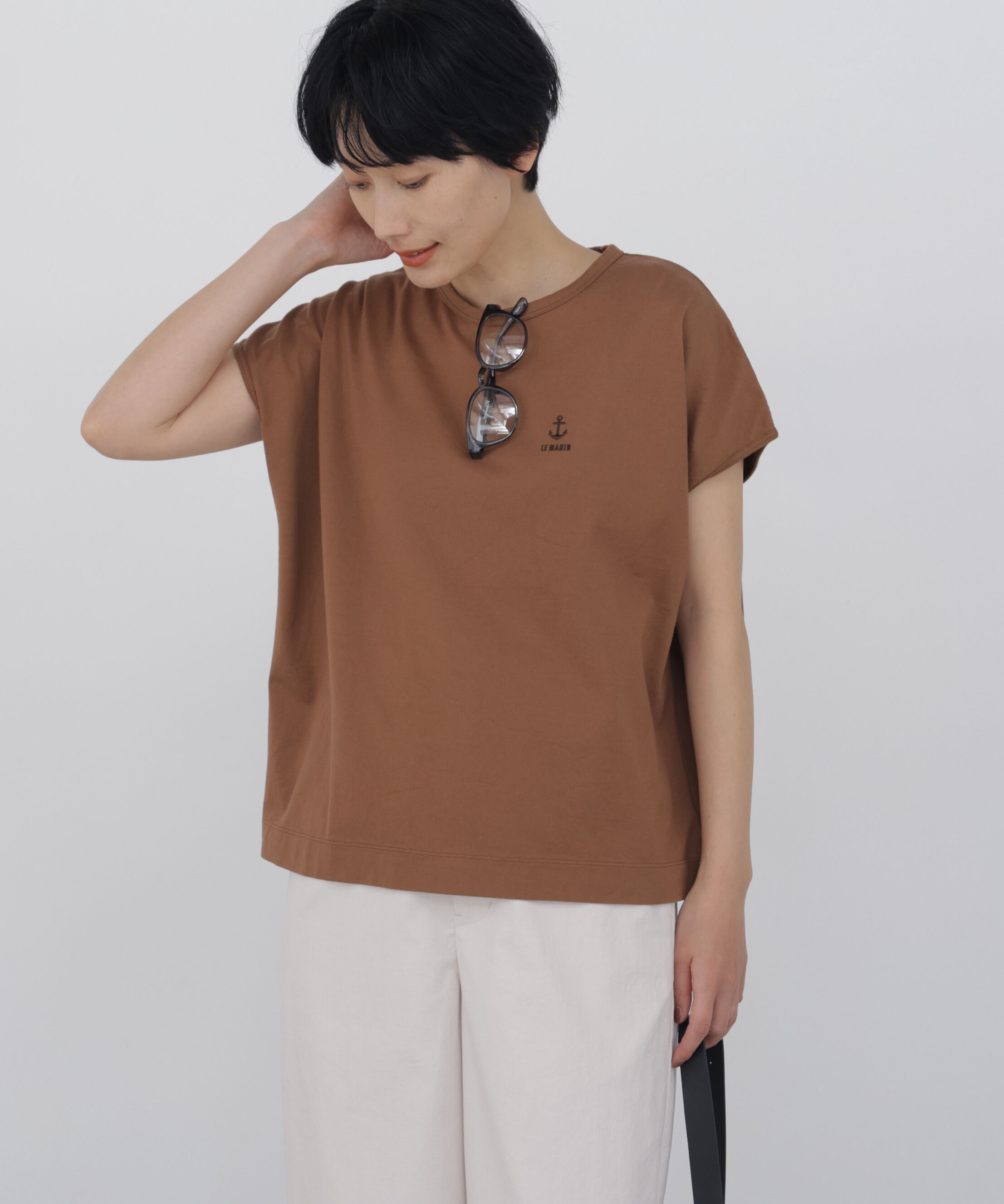  「◆刺繍ロゴＴシャツ」|Tシャツ・カットソー|