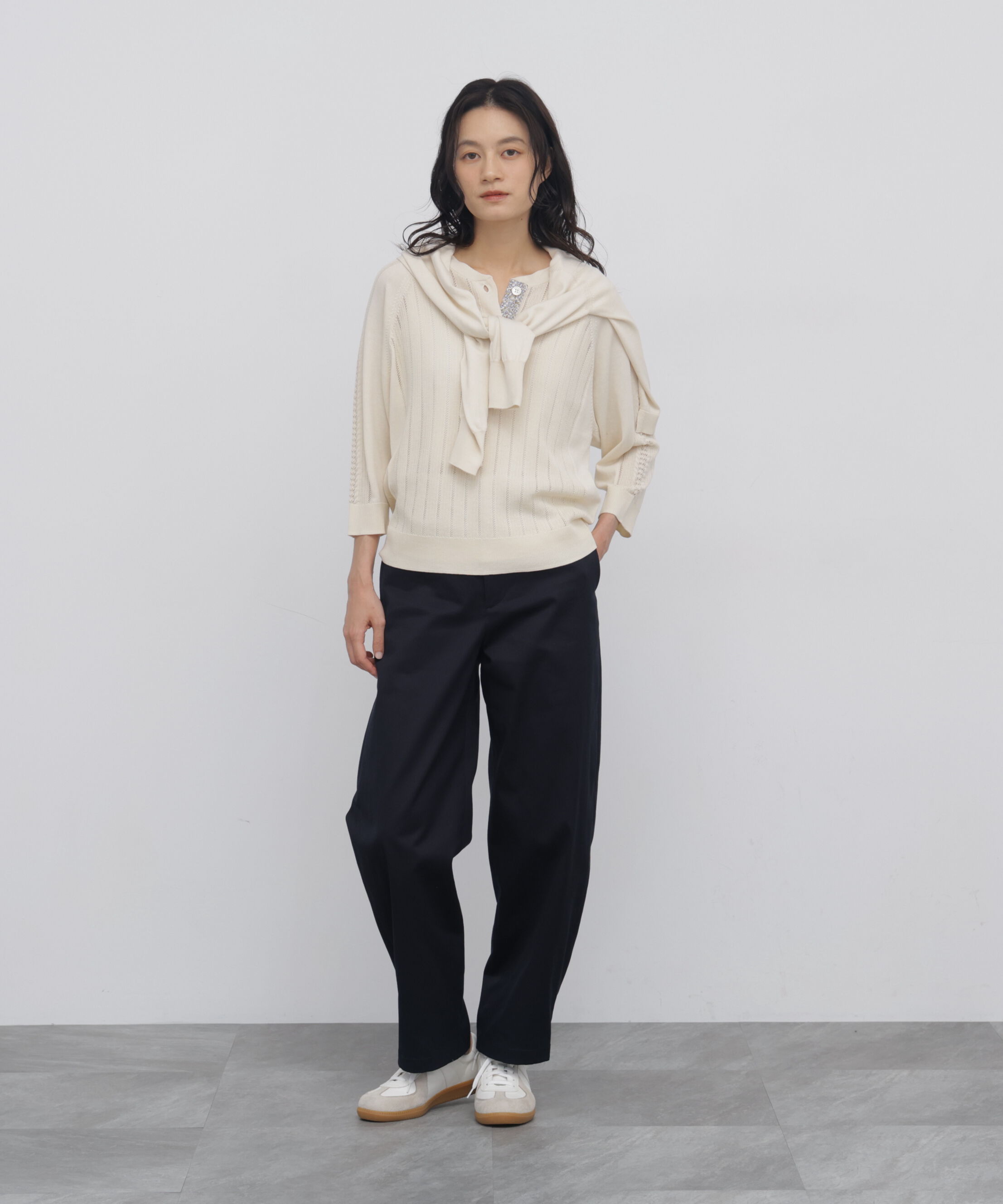  「◆コットンツイルストレッチバレルパンツ」|その他|