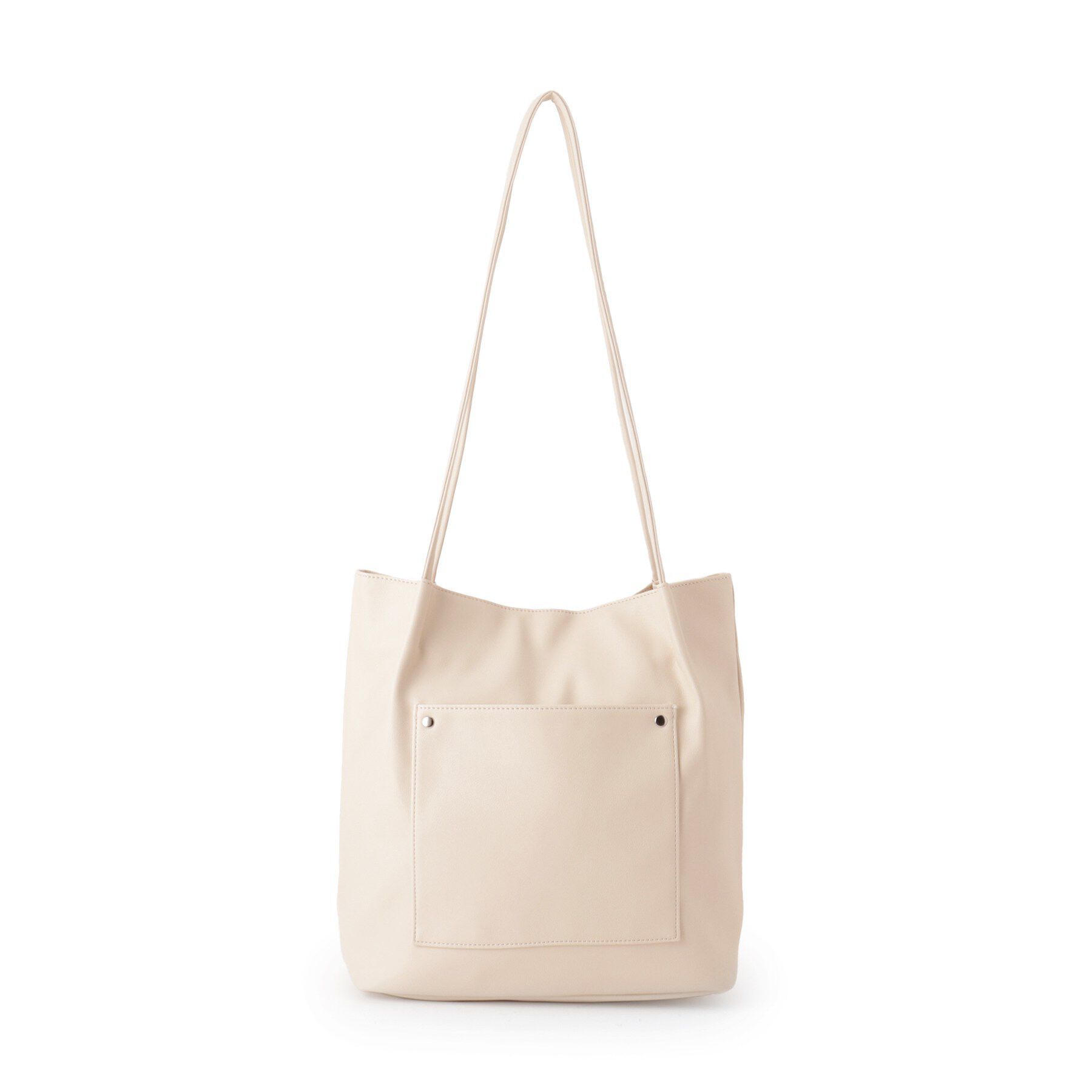 SHOO･LA･RUE「【A4/軽量】多ポケットでらくらく収納 つまみハンドルトートバッグ」|トートバッグ|