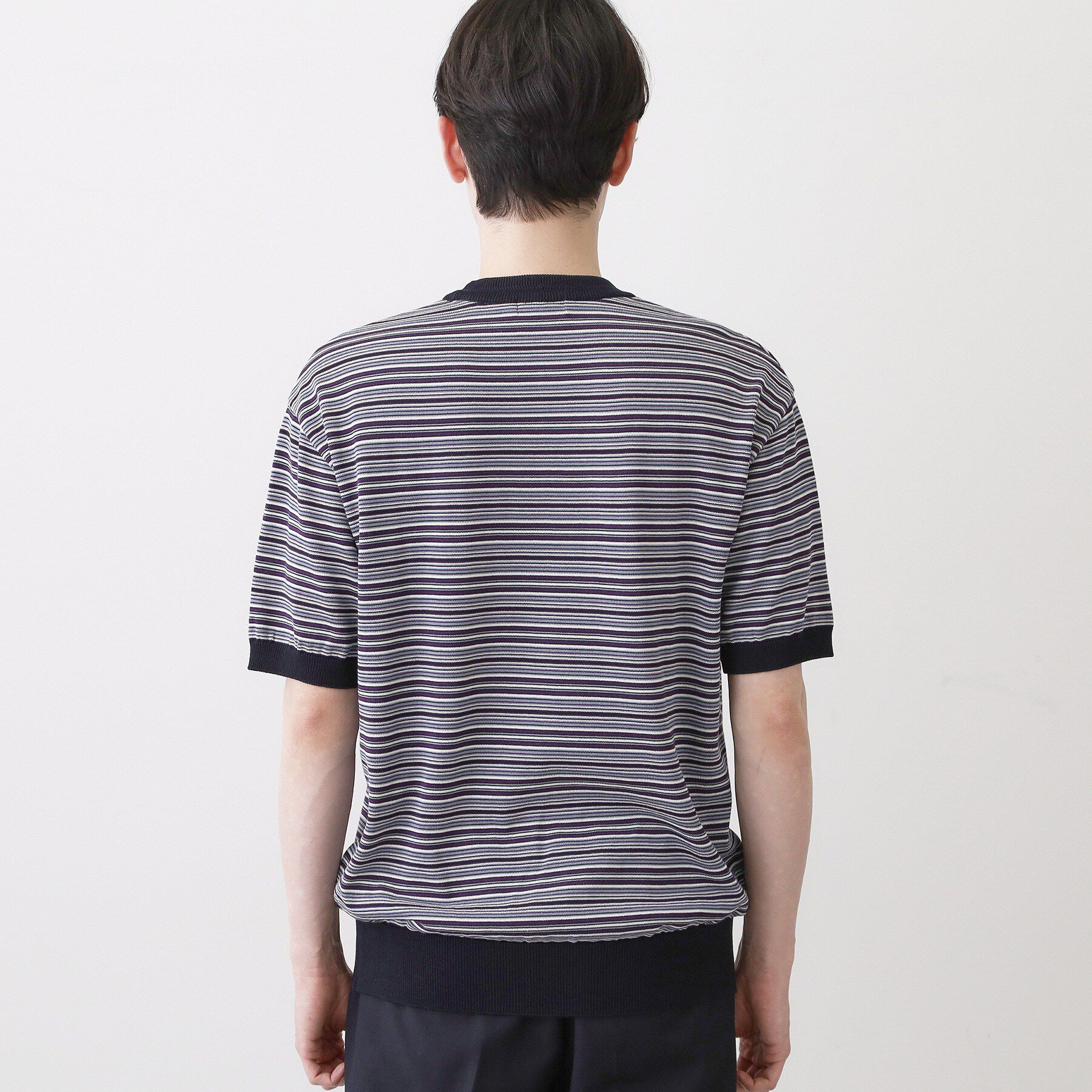 Dessin「【洗える】日本製ニットTシャツ」|Tシャツ・カットソー|