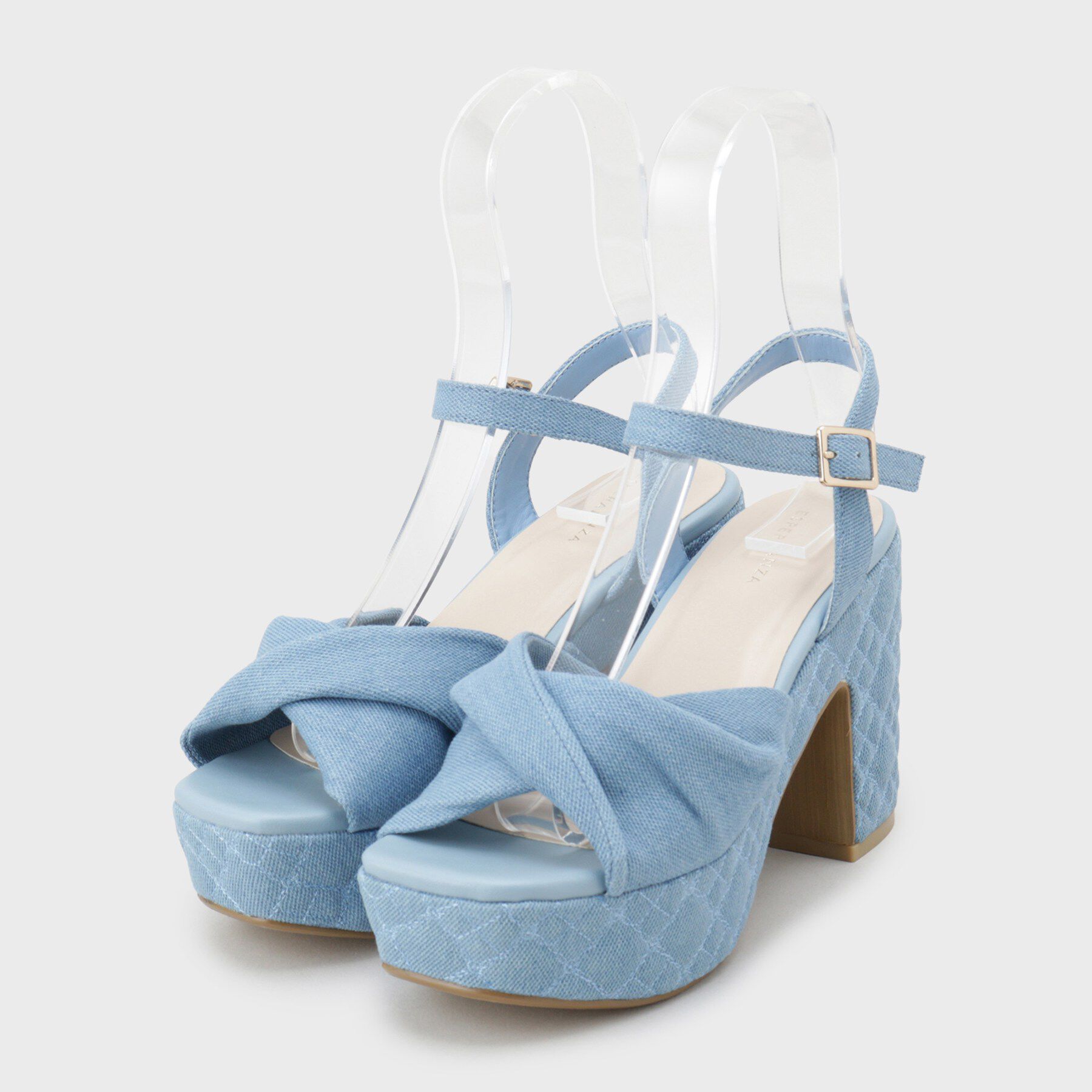 ESPERANZA「【ナチュ盛り/約10cm】ナチュ盛りツイストサンダル」|サンダル|