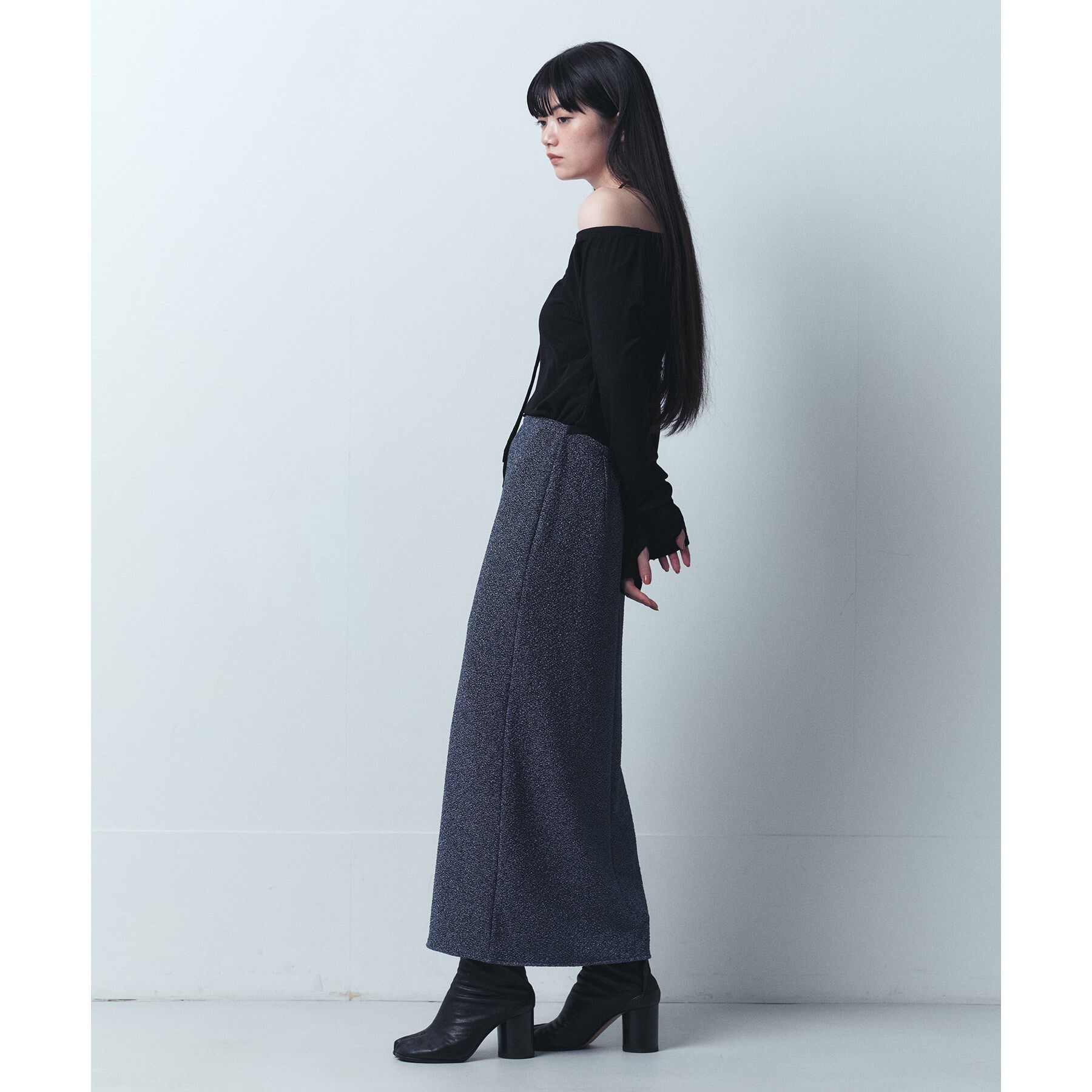 CODE A「lame skirt」|スカート|