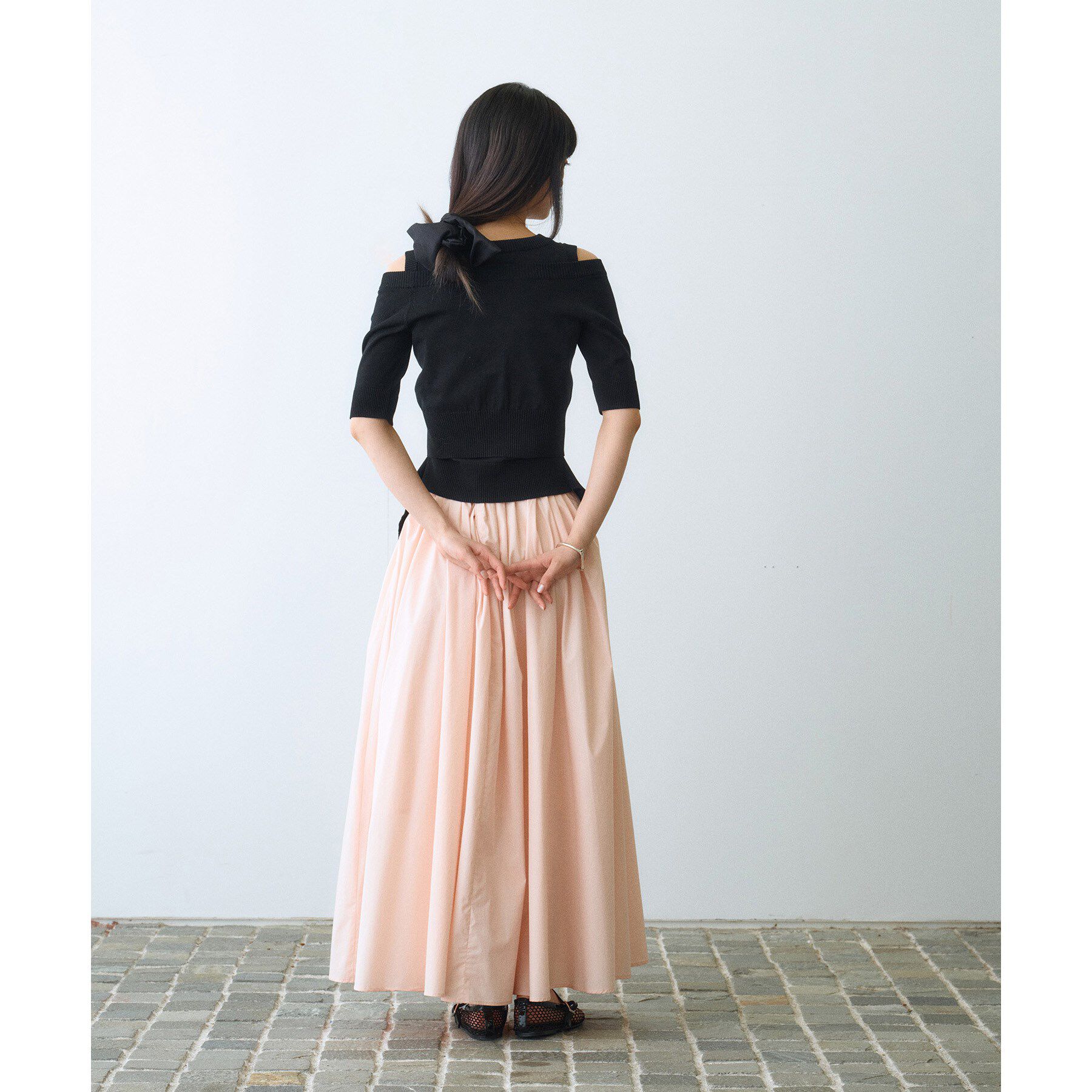 CODE A「side slit volume skirt」|スカート|