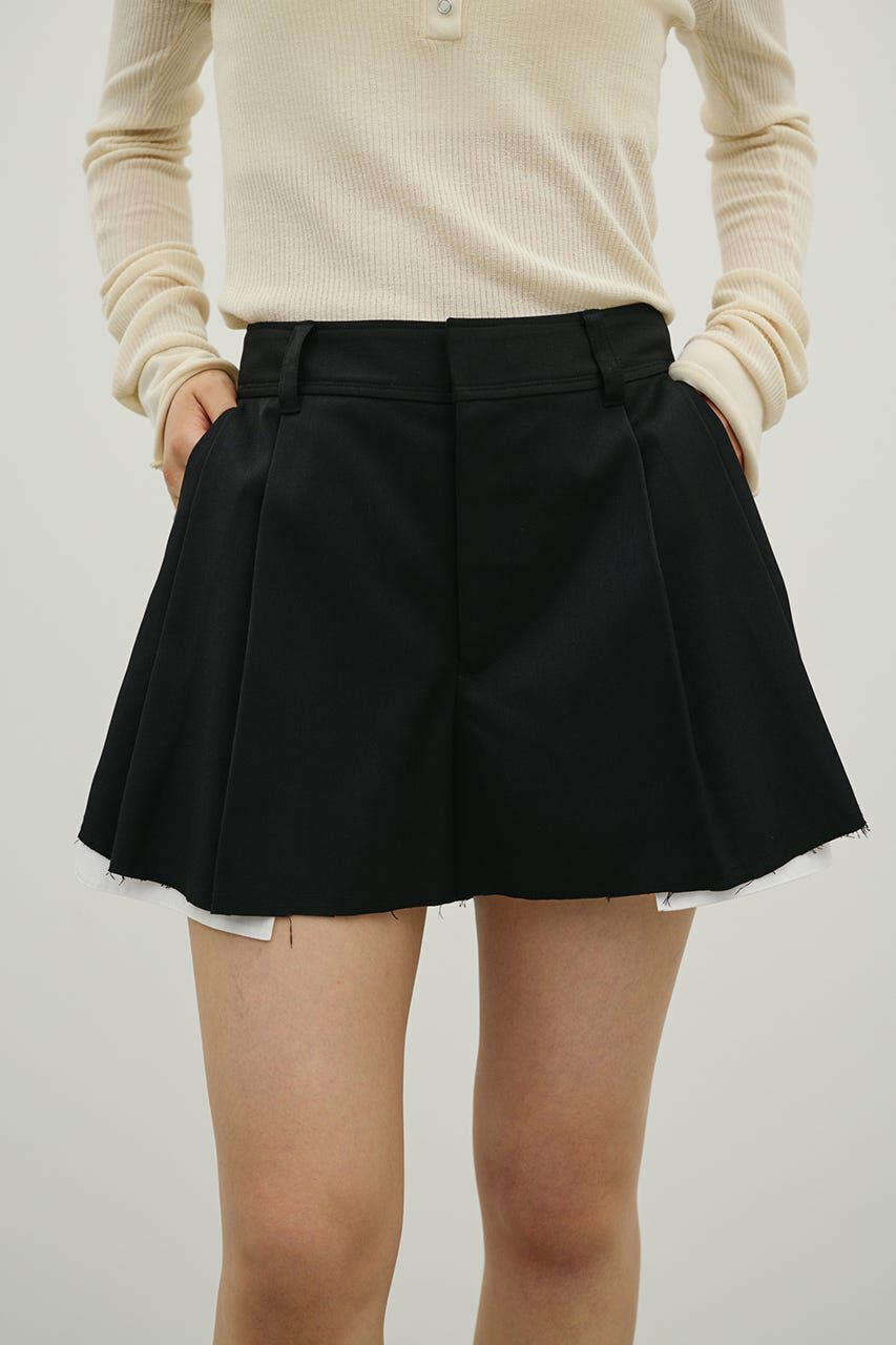 STYLEMIXER「リメイクライクショートパンツ」|その他|BLK