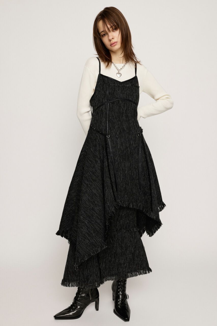 SLY「RIPPED EDGE ロングスカート」|スカート|