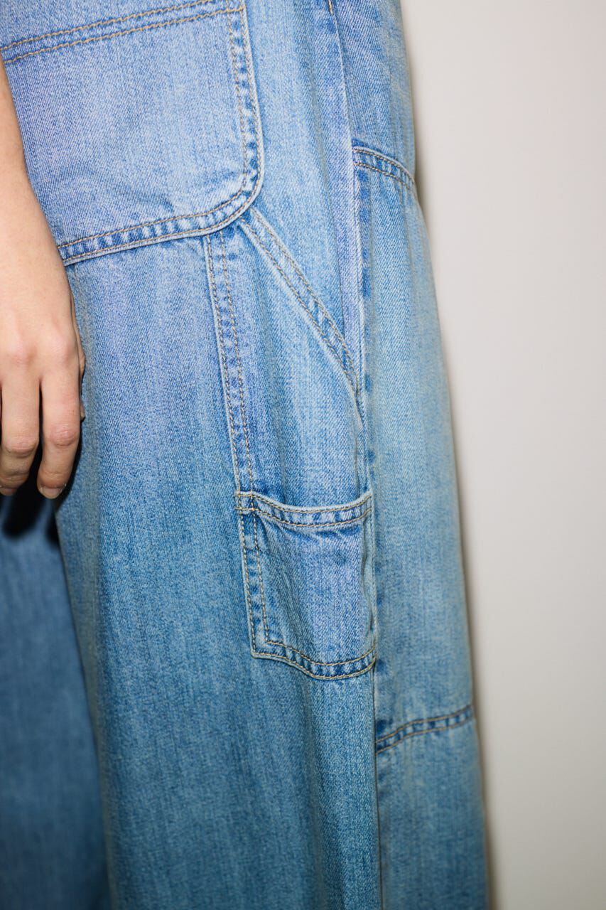 SLY「PAINTER TENCEL（TM）WIDE PT-AB」|デニム|