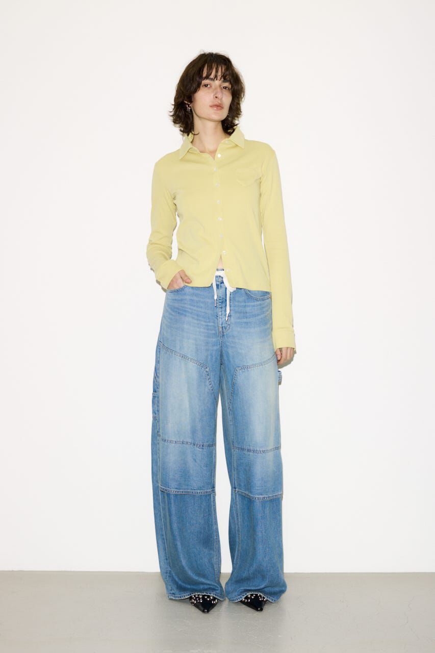 SLY「PAINTER TENCEL（TM）WIDE PT-AB」|デニム|