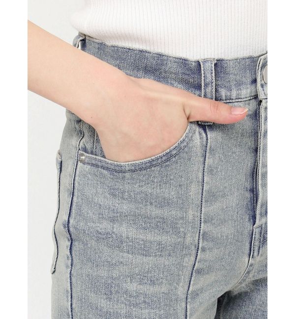RESEXXY「カットアウトリボンデニムパンツ【完売カラーは品番：1526324356で販売中】」|デニム|