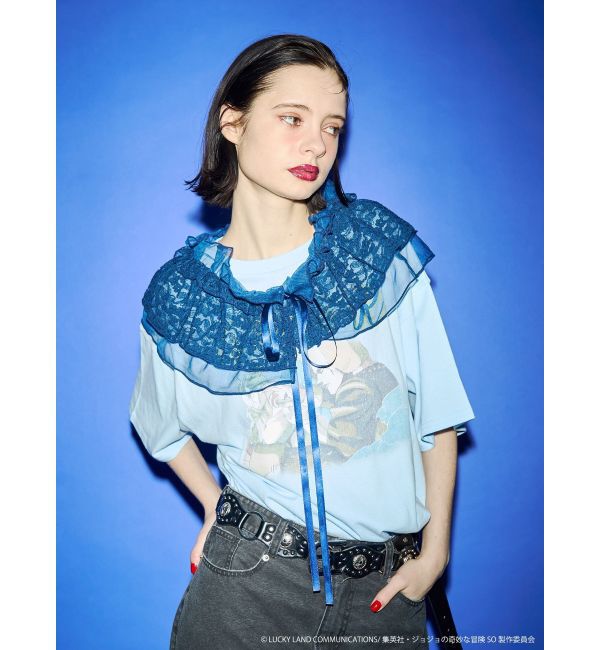 jouetie「【アニメ『ジョジョの奇妙な冒険 ストーンオーシャン』&times;jouetie】オーバーTシャツ」|Tシャツ・カットソー|